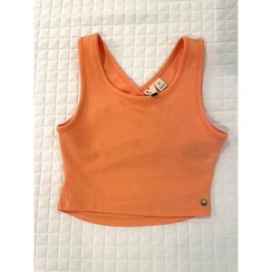 Roxy Good Keepsake Cropped‎ Tank Top-Size Small